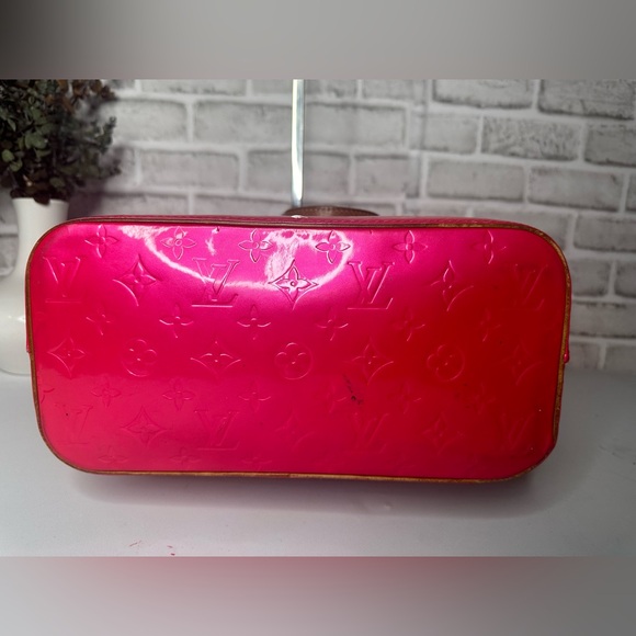 Louis Vuitton Authentic Monogram Vernis Houston M9135F Pink CA1022 - Picture 8 of 17